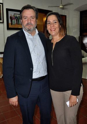 Luis Prida y Arlina Espaillat.
