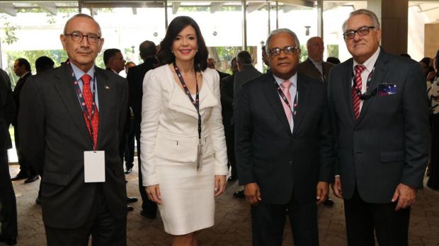 Carlos Zavala, Gerty Valerio, Rafael Sánchez Cárdenas y Marcial Najri