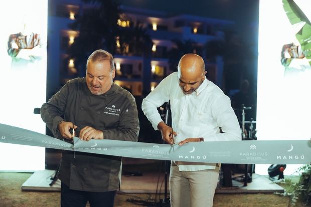 Chef Leandro Diaz y Derryl D'costa.