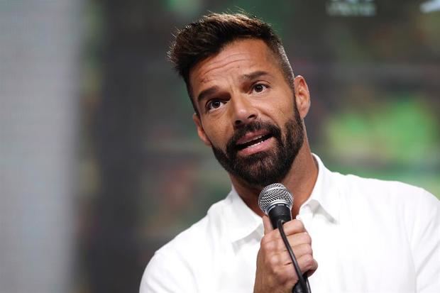 El cantante puertorriqueño Ricky Martin.