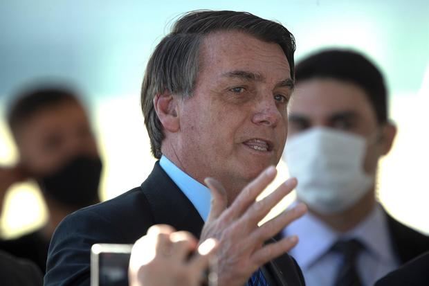 En la imagen, el presidente de Brasil, Jair Bolsonaro.