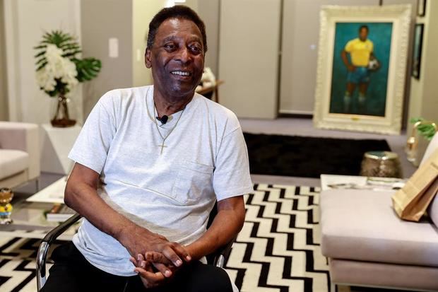 El exfutbolista brasileño Edson Arantes do Nascimento, 'Pelé'.