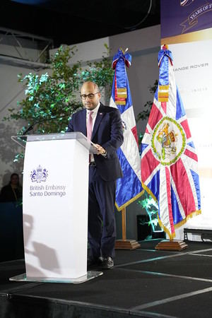 El embajador Francisco Caraballo, quien es embajador y viceministro de Política Exterior Bilatera.