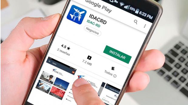 IDACRD, la aplicación móvil del IDAC que ofrece servicios al sector aeronáutico