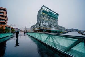 Fotografía de archivo del nuevo Museo Munch en Oslo. 