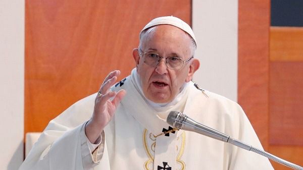 El papa alertó en Año Nuevo sobre la soledad y la división en el mundo
El Papa Francisco, hoy durante el rezo del Angelus. 