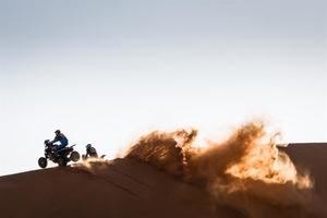 El argentino Manuel Andújar gana la séptima etapa y es líder en quads