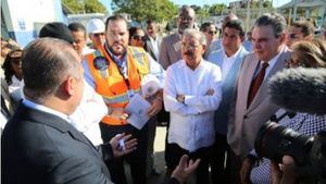 Danilo recorre San Pedro acompañado de legisladores de partido aliado 