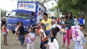 Plan Social distribuye más de 300 mil juguetes a niñas y niños de escasos recursos