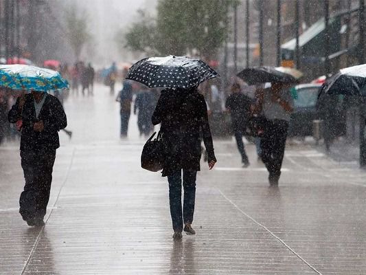 Lluvias en algunas provincias