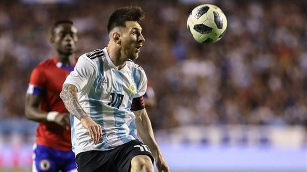 Argentina con Messi debutan en Rusia 2018