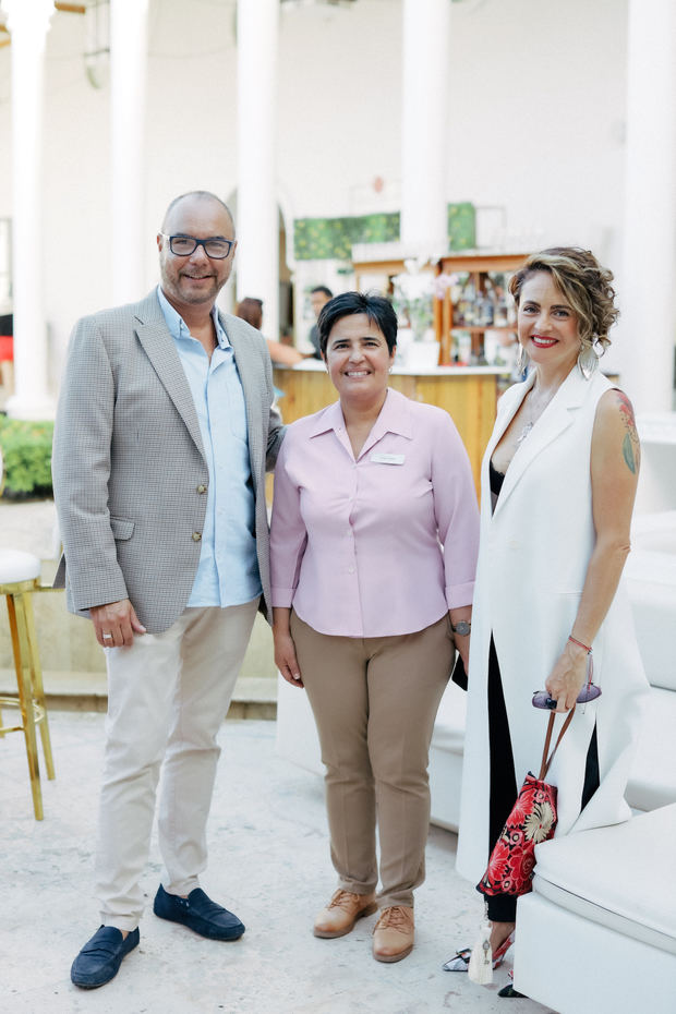 Francisco Avalos, Yakelin Reyes y Ivonne Quinche.