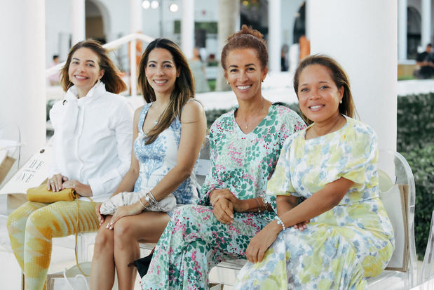 Ninoshka González, Jennifer Taveras, Yira Carrasco-Kemlin y Carolina Valentin.