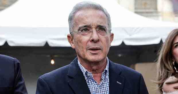 El expresidente de Colombia, Álvaro Uribe. 