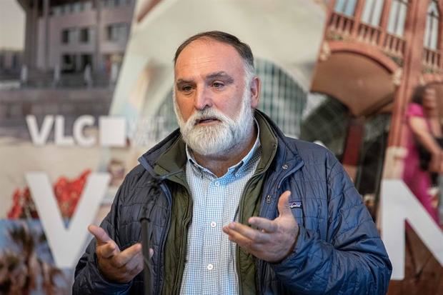 En la imagen, el cocinero español José Andrés. 