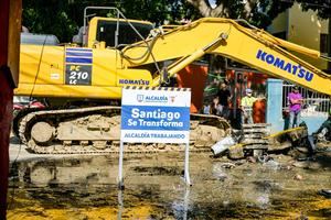 Alcaldía de Santiago interviene Cañada de Rafey en respuesta a demandas de saneamiento