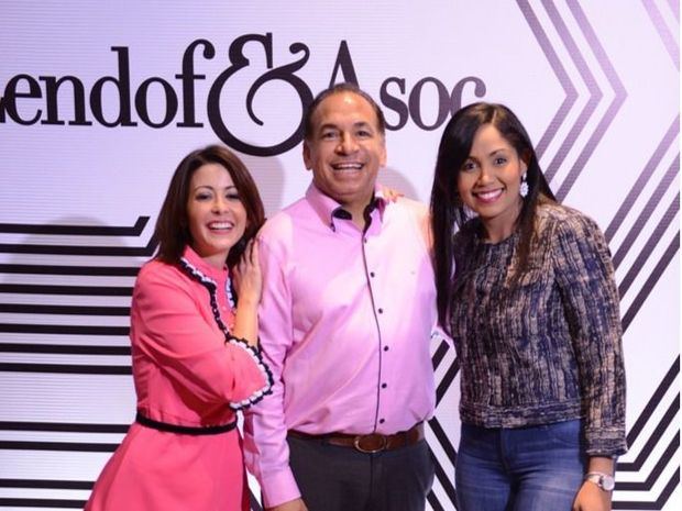 Dafne Guzman, Wladimir Lendof y Natasha Rodriguez.