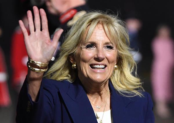 En la imagen, la primera dama de Estados Unidos, Jill Biden. 