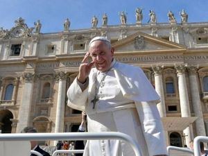 El papa Francisco en el Vaticano.