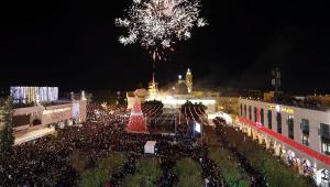 Comienza la Navidad en Bel&#233;n, cuna del cristianismo, con encendido del &#225;rbol