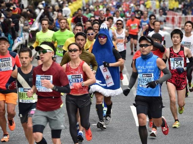 El maratón olímpico de Tokio-2020.