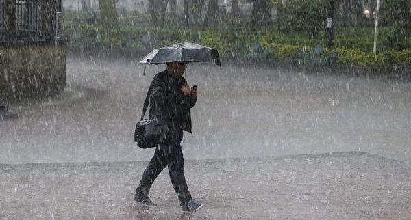 Lluvias en el inicio de la semana.