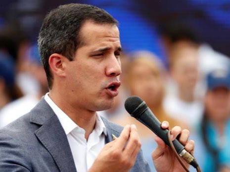  Juan Guaidó.