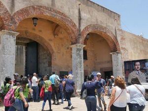 Estudiantes y personas de todos los estratos sociales visitan la Feria del Libro 2019. (Foto:Cortesía).