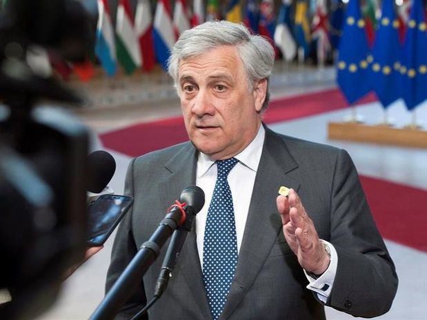 El presidente del Parlamento Europeo, Antonio Tajani. (Foto: EFE).
