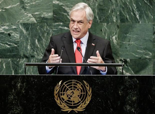 En la imagen, el presidente de Chile, Sebastián Piñera. 