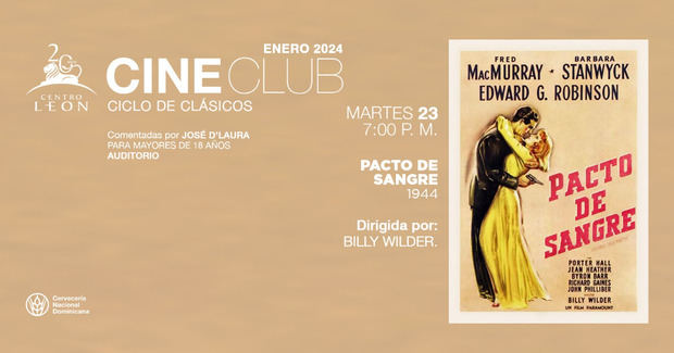 Cine club / Ciclo de clásicos / Pacto de sangre. 