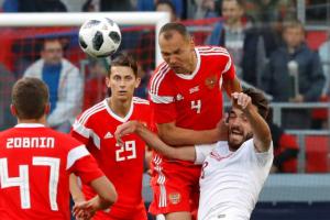 Rusia le gana a 5-0 a Arabia Saudí en el partido inaugural del Mundial