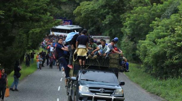 Caravana hondureña
