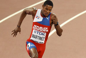 Yancarlos Martínez se queda corto en avanzar a la final 200 metros