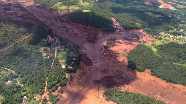 Dique de prensa en Brasil. 