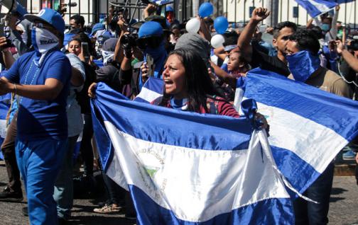 Ortega dice que hay 'factores externos' que no quieren la paz en Nicaragua