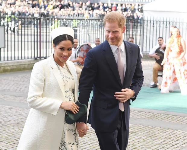 El principe Enrique y Meghan Markle.