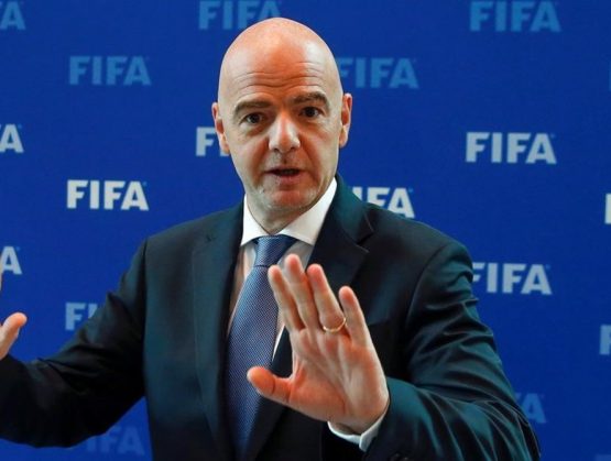 Presidente de la FIFA, Gianni Infantino.