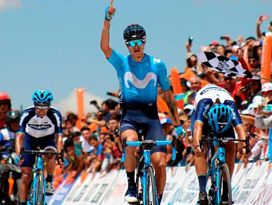 Ciclista colombiano Winner Anacona exhorta “levantar la cabeza” ante Covid-19.