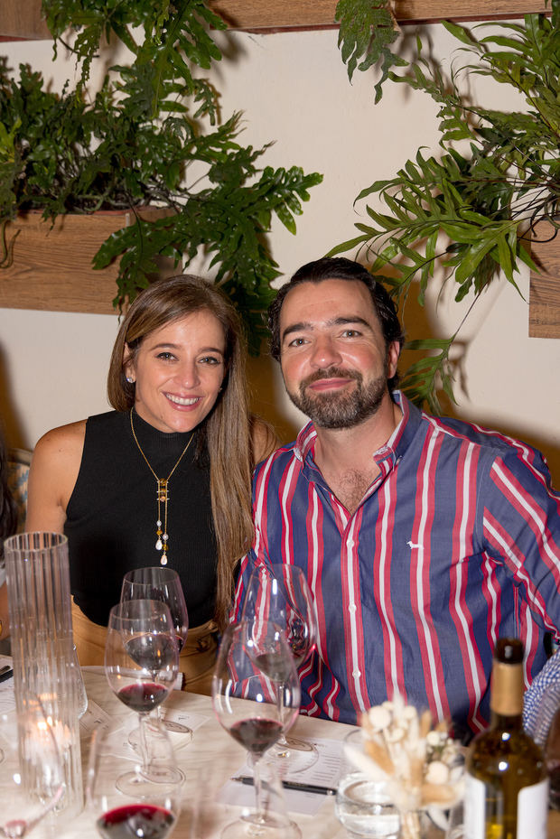 Vanessa Méndez y Claudio Suárez.
