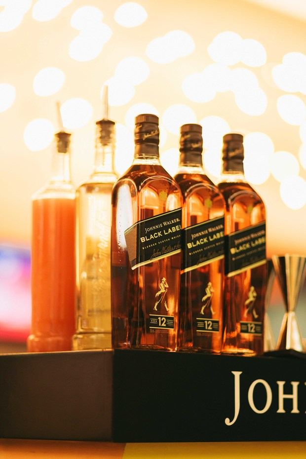 Johnnie Walker Black Label.