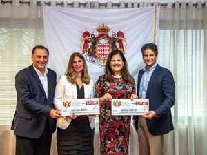 Consulado del principado de Mónaco entrega los beneficios de LAC a Nido para Ángeles y Quiéreme como Soy
 