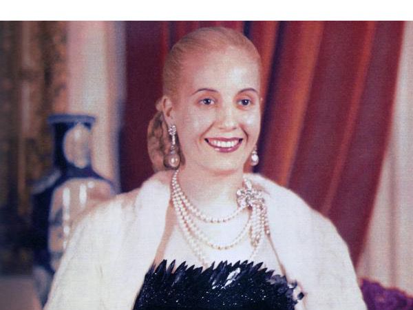 Retrato de Eva Perón.