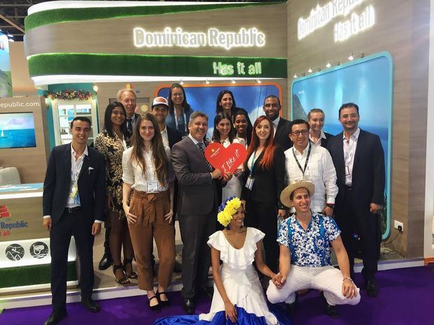 República Dominicana, a través del Ministerio de Turismo (MITUR) participó feria turística Arabian Travel Market.