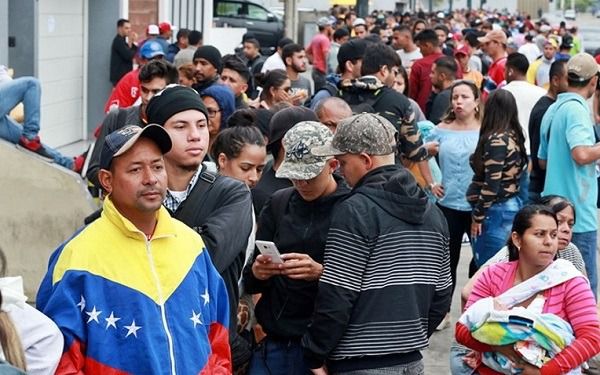 Migración venezolana.