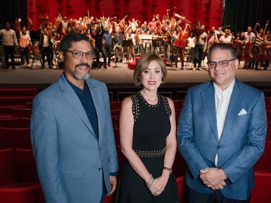 Alberto Rincón, Alexandra Mejía Árcala y Raúl Rizik.