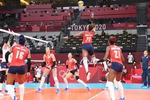 Las dominicanas encajan ante Corea su tercera derrota en Tokio 2020