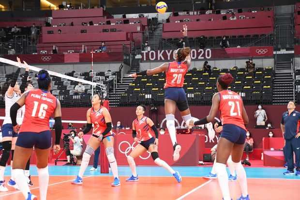 Las dominicanas encajan ante Corea su tercera derrota en Tokio 2020.