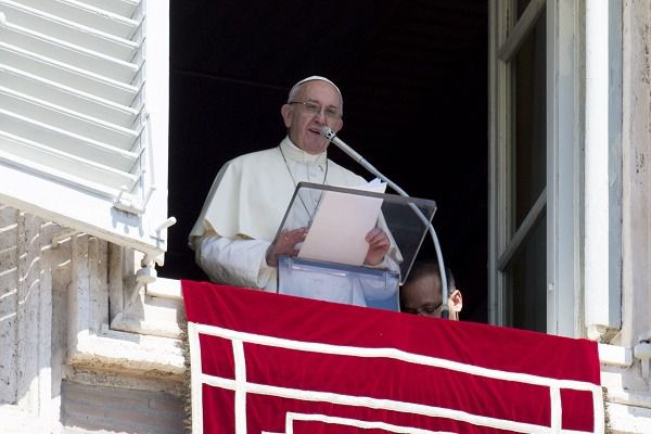 Papa Francisco en su alocución