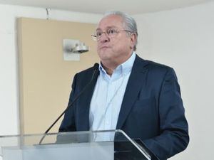 Miguel A. Lama, presidente del consejo directivo de la Corporación Zona Franca Santiago (CZFS).